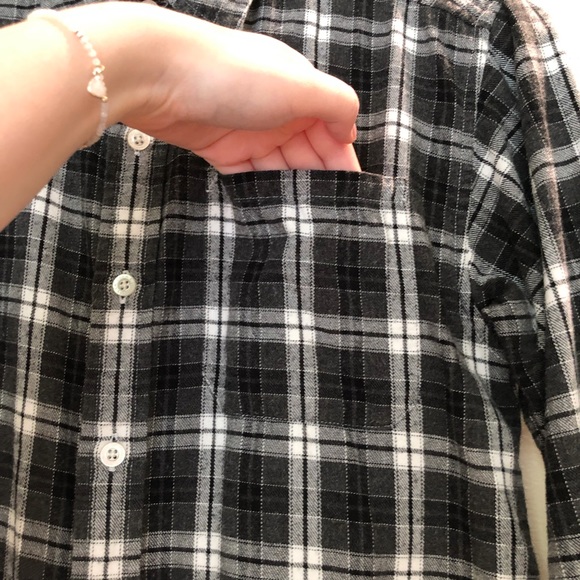 Calvin Klein Flannel Button Down Shirt - Picture 6 of 8